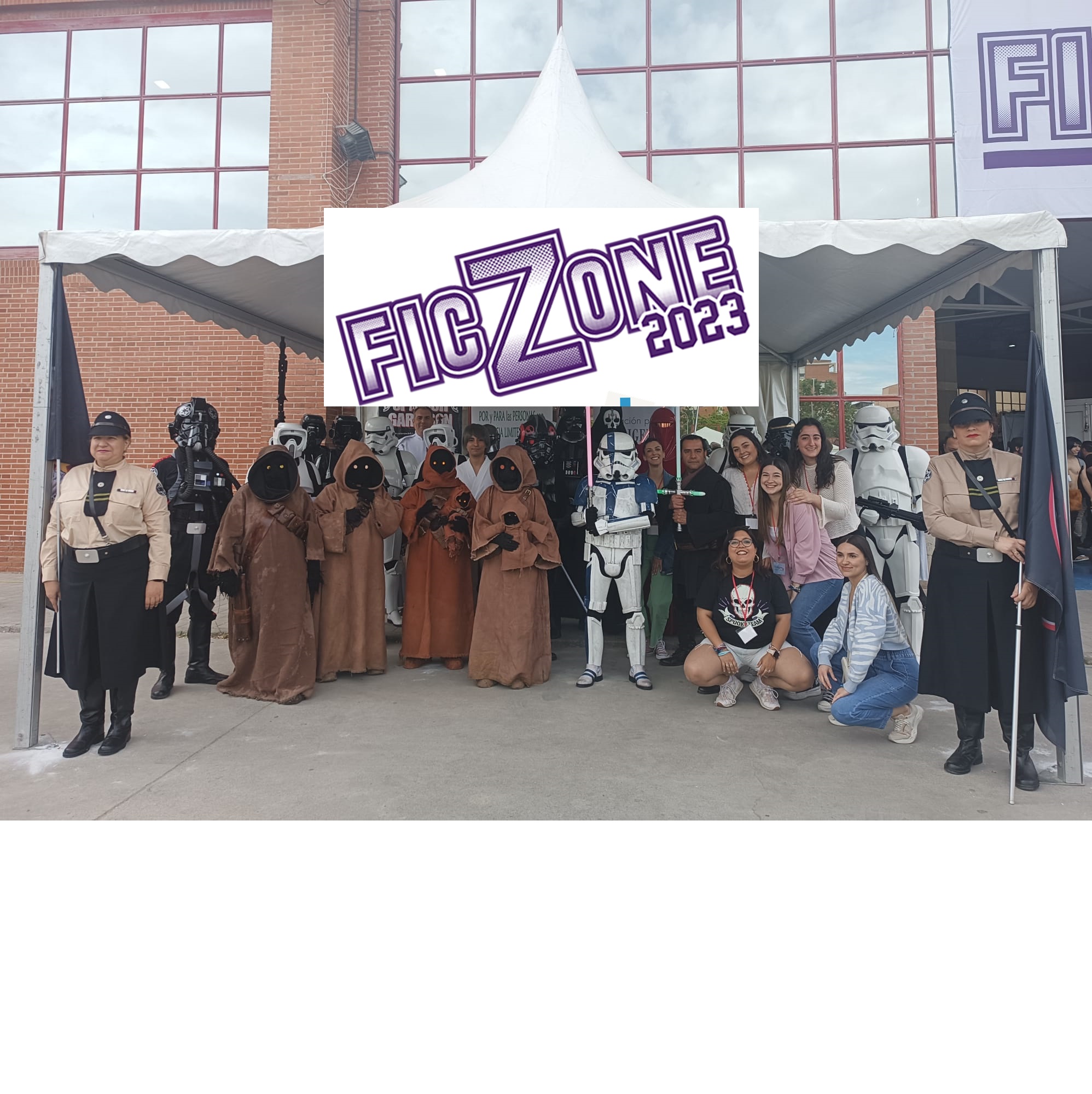 Nos hacemos visbles en la FicZone Granada 2023