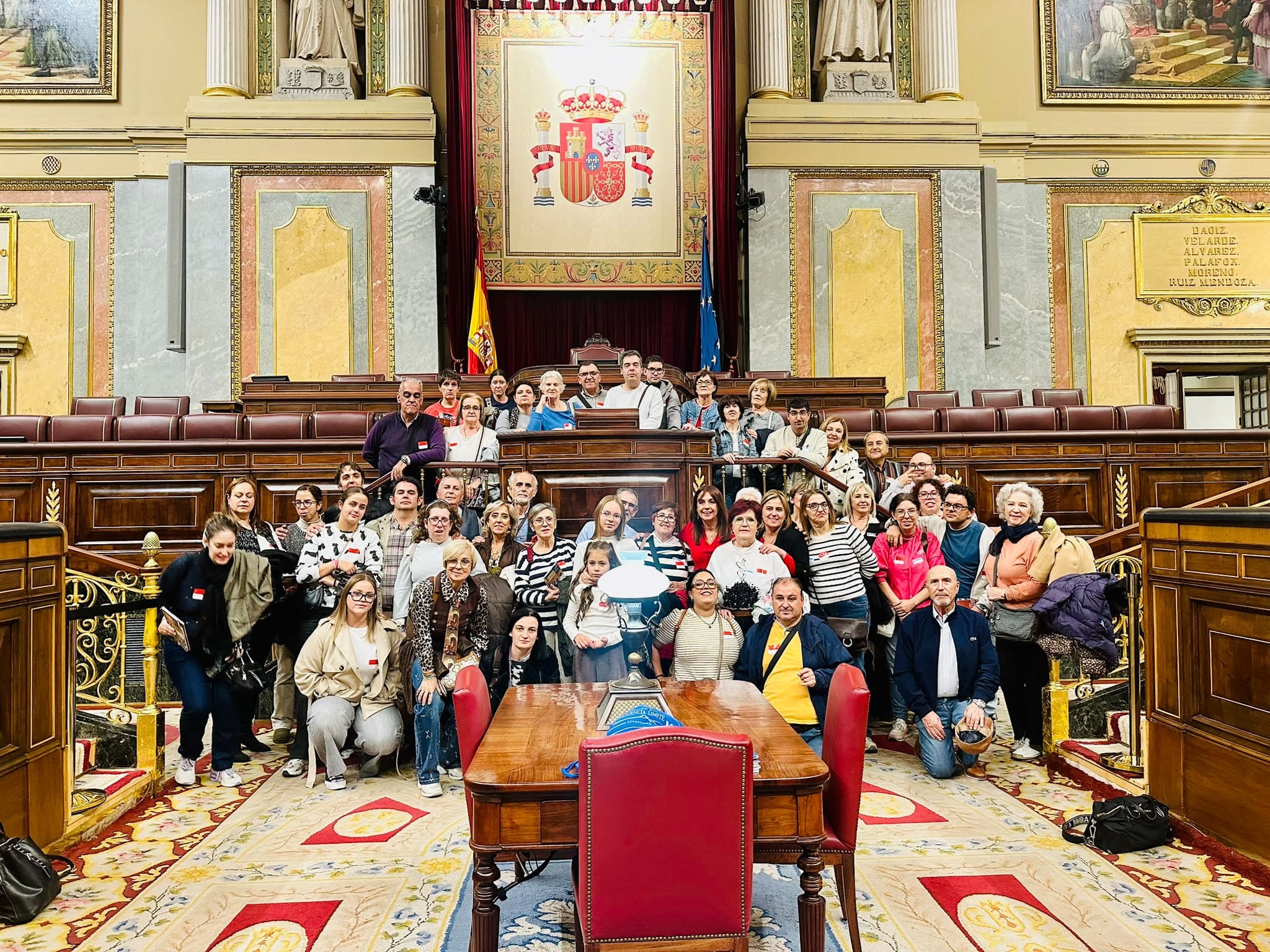 VISITAMOS EL SENADO Y EL CONGRESO DE LOS DIPUTADOS